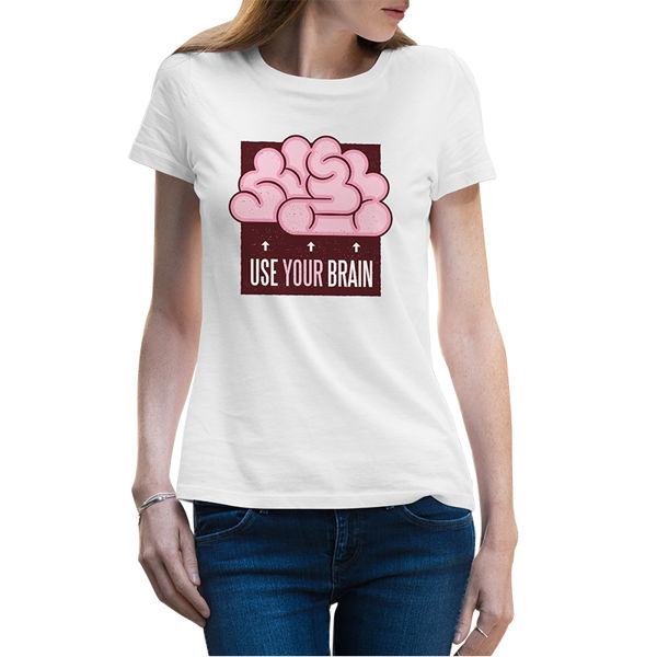 Immagine di Maglietta Donna Use your brain