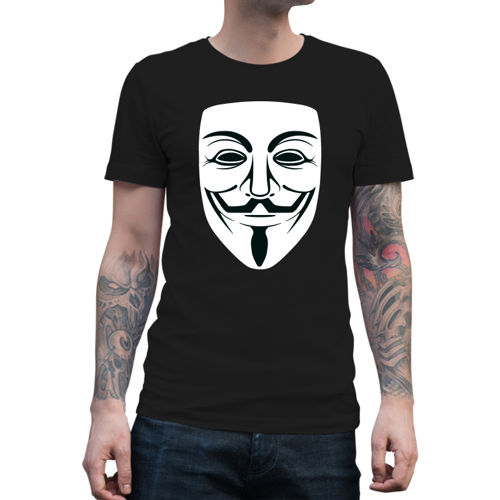 Immagine di Maglietta Uomo Anonymous Mask