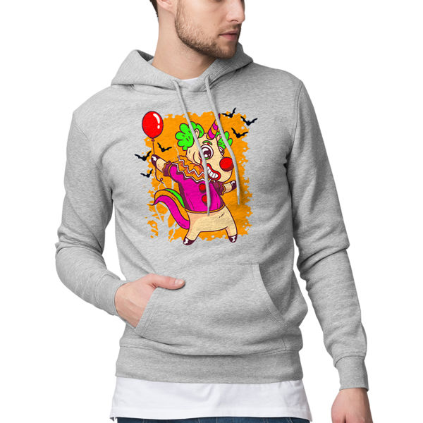 Immagine di Felpa Cappuccio Clown Unicorno