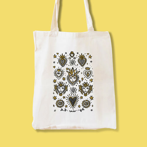 Immagine di Shopper Cuore Nero