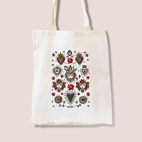 Immagine di Shopper  Cuore Rosso