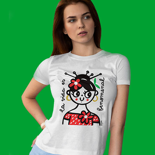 Immagine di T-Shirt Donna La vida es fenomenal