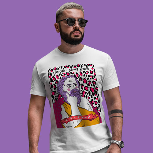 Immagine di T-Shirt Uomo Socrate
