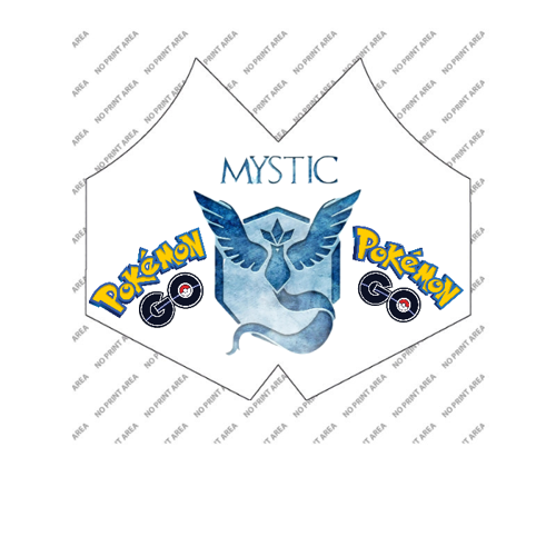 Immagine di Mascherina pokemon go squadra blu