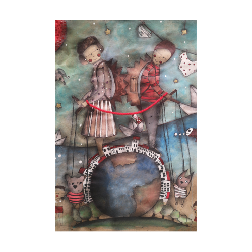 Immagine di Plaid "I ricci"