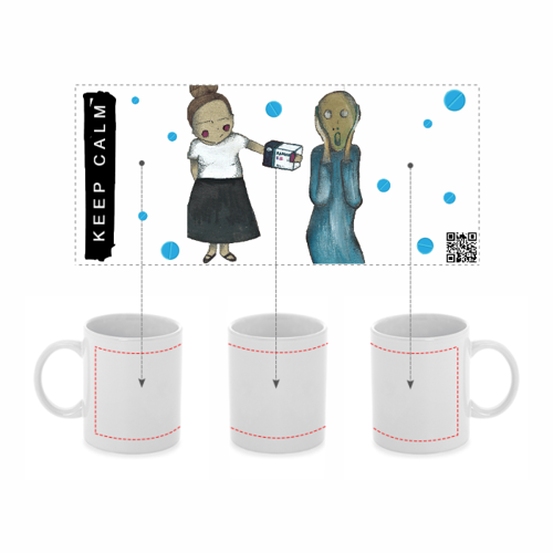 Immagine di Tazza in ceramica "Munch"