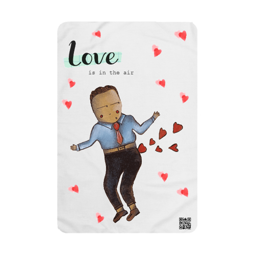 Immagine di Plaid "Love is in the air"