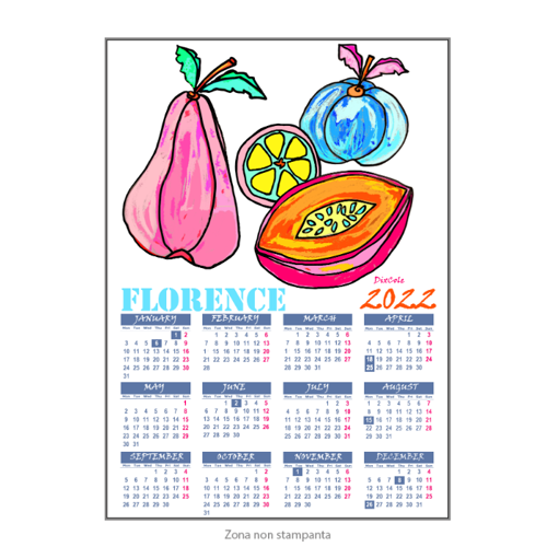 Immagine di calendario 2022 pera