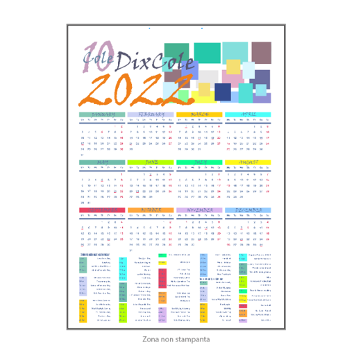Immagine di Calendar DixCole Sport Int 022 C3