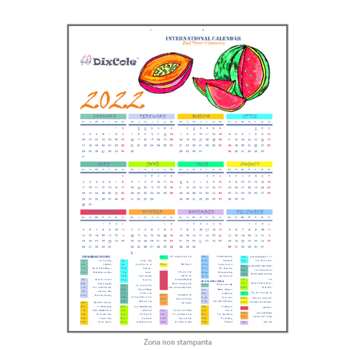Immagine di CALENDAR DixCole SportInt 2022 C5