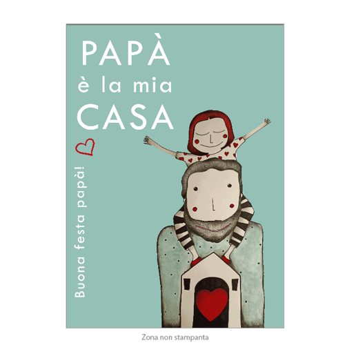 Immagine di Poster  "Papà è la mia casa"