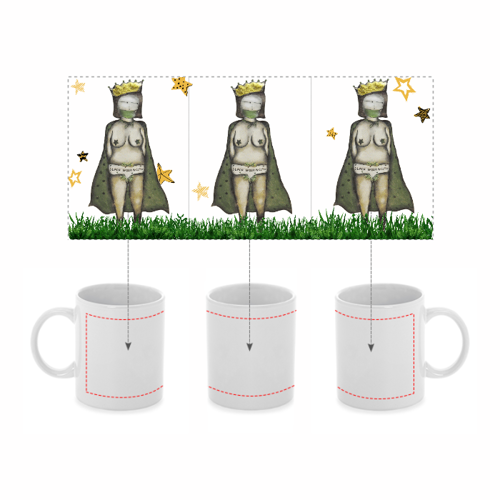 Immagine di Tazza "Supergreenpassera"