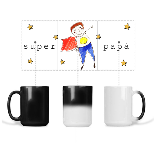Immagine di Tazza Magica "Superpapà"