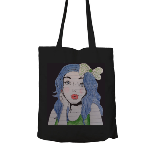 Immagine di Shopper in cotone Pin up girl