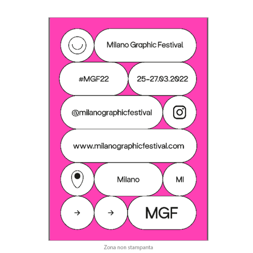 Immagine di Poster A4 MGF Rosa