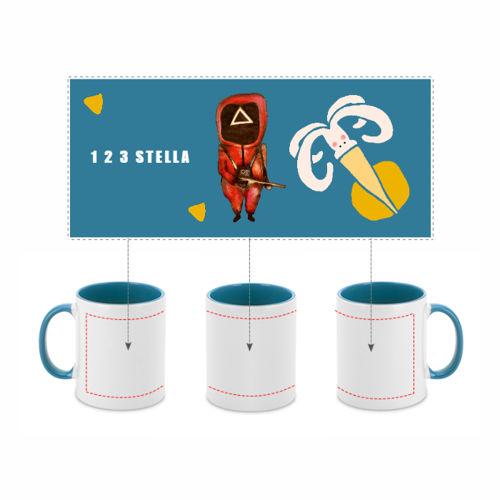 Immagine di Tazza in ceramica Squid game
