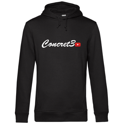 Immagine di Concret3 Hooded - Basic Black