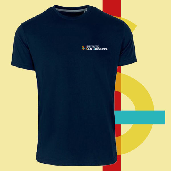 Scuola SanGiuseppe T Shirt Bambino Blu navy