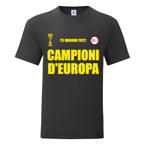 Immagine di T-Shirt - Campioni d'Europa