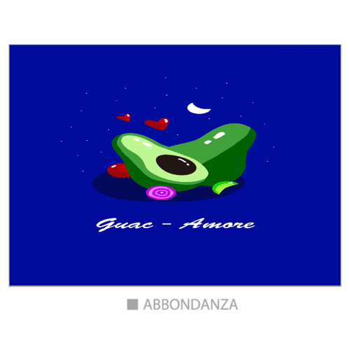 Immagine di Tovaglietta PVC GUAC AMORE