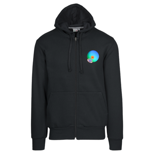 Immagine di Felpa Zip e Cappuccio Uomo B&C KING Zipped Hood