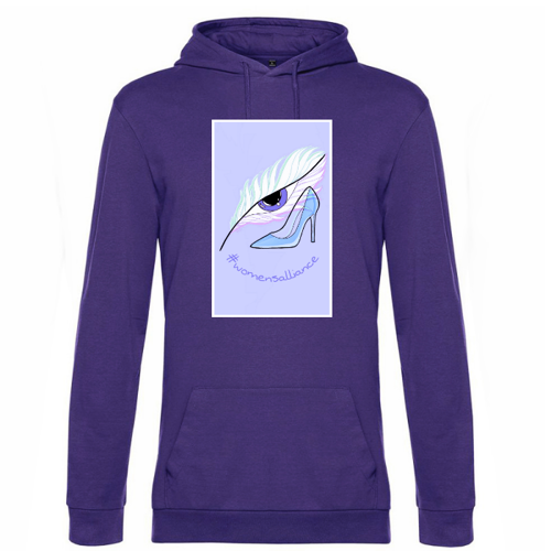 Immagine di Felpa Cappuccio Girl Power 