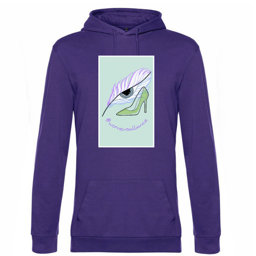 Immagine di Felpa Cappuccio Girl Power 