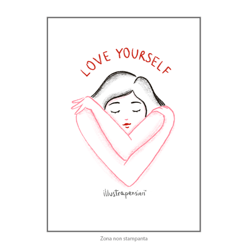 Immagine di STAMPA A4 LOVE YOURSELF