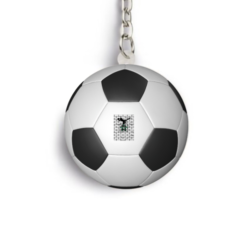 Immagine di Portachiavi pallone da calcio-BONO