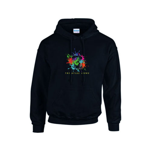 Immagine di Felpa Cappuccio Gildan Heavy Blend-THE ATLAS LIONS (1)