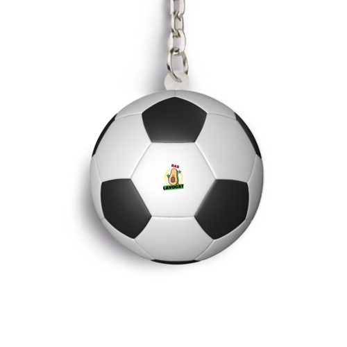 Immagine di Portachiavi pallone da calcio-RAS L'AVOCAT