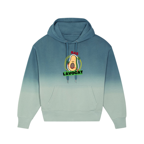 Immagine di Felpa Slammer Dip Dye Stanley/Stella-RAS L'AVOCAT