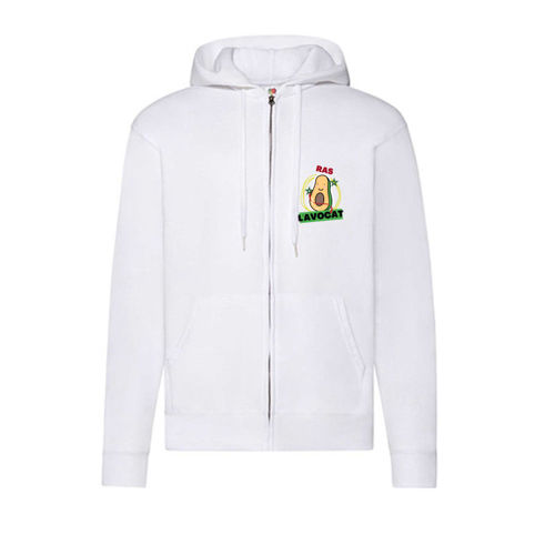 Immagine di Felpa Cappuccio Zip Fruit Of The Loom-RAS L'AVOCAT