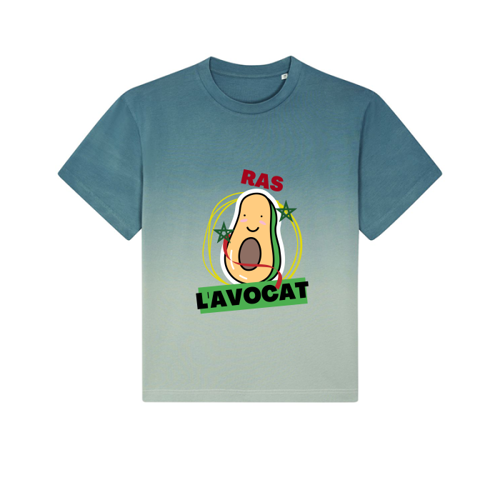 Immagine di T-Shirt Fuser Dip Dye Stanley/Stella-RAS L'AVOCAT