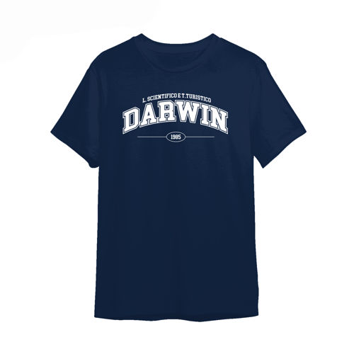 Immagine di Darwin T-Shirt Classic College Navy