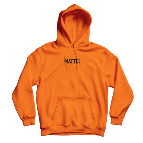 Immagine di Mattei "SKYLINE" Hoodie - Orange