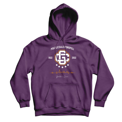 Immagine di Monopoli Skyline Hoodie - Purple