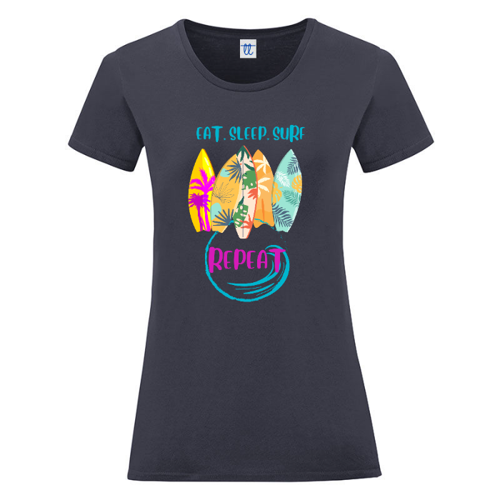 Immagine di T-Shirt Donna Eat,Sleep,Surf