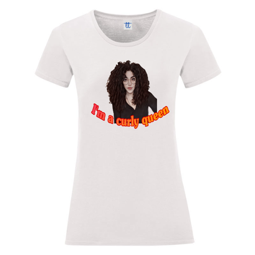 Immagine di T-Shirt Donna B&C curly queen