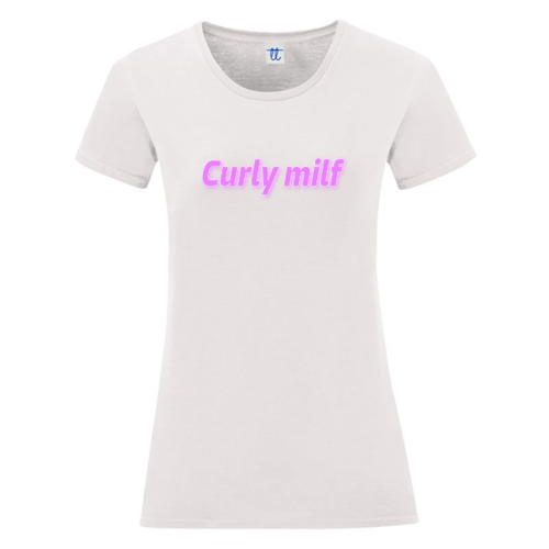 Immagine di T-Shirt Donna curly milf