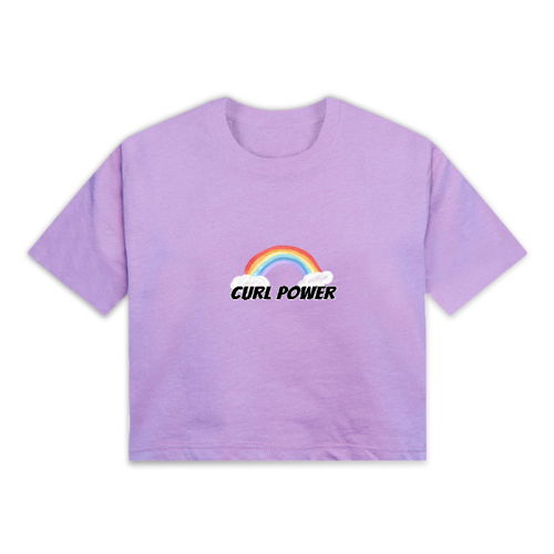 Immagine di T-Shirt Crop Top curl power