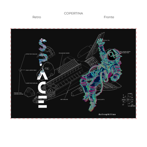 Immagine di Space Quadernini A5 black