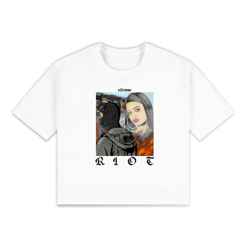 Immagine di T-Shirt Crop Top RIOT