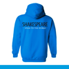Immagine di Felpa cappuccio Liceo Shakespeare azzurra