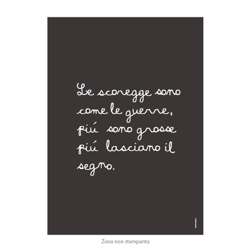 Immagine di LE SCOREGGE SONO COME LE GUERRE
