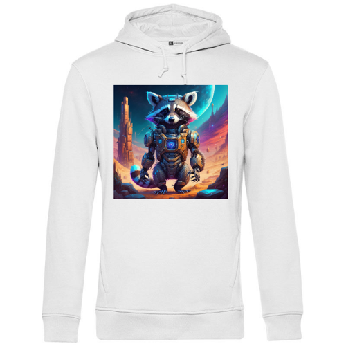 Immagine di Felpa Cappuccio Uomo B&C Organic Hooded