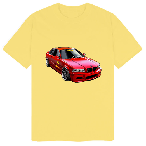 Immagine di T-Shirt E46 Rosso Drift