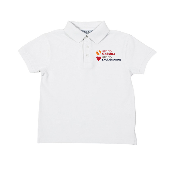 Immagine di Polo manica corta ricamata Dedalo Roma