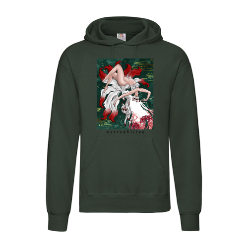 Immagine di Kitsune Felpa con Cappuccio
