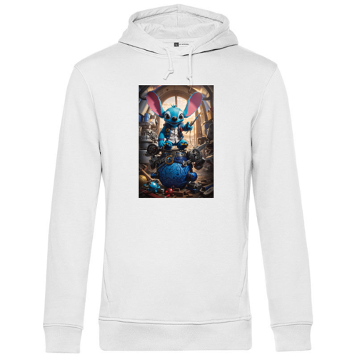 Immagine di Felpa Cappuccio Stitch Donna B&C Organic Hooded